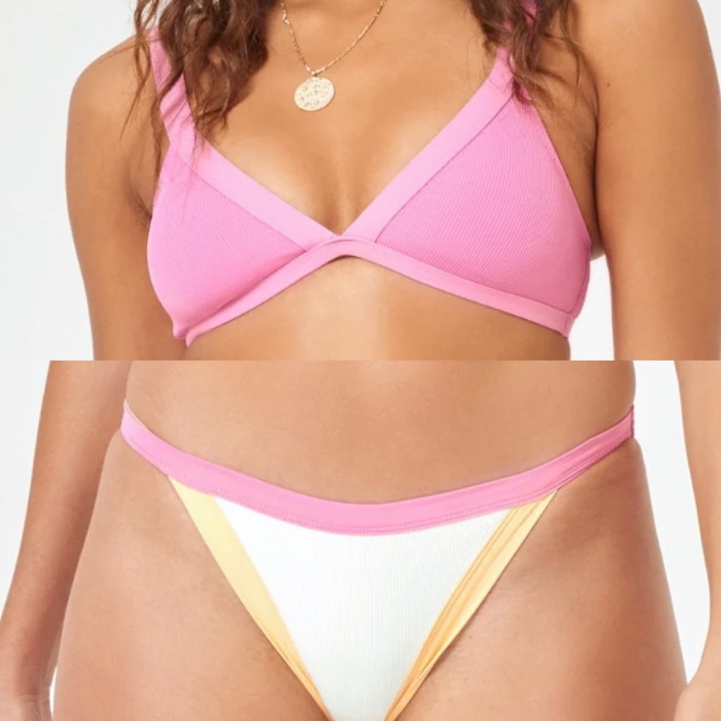 Nwt L*Space Farrah Top+Vacay Bottom Classic Set Small